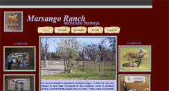 Desktop Screenshot of marsangoranch.com