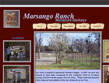 Tablet Screenshot of marsangoranch.com